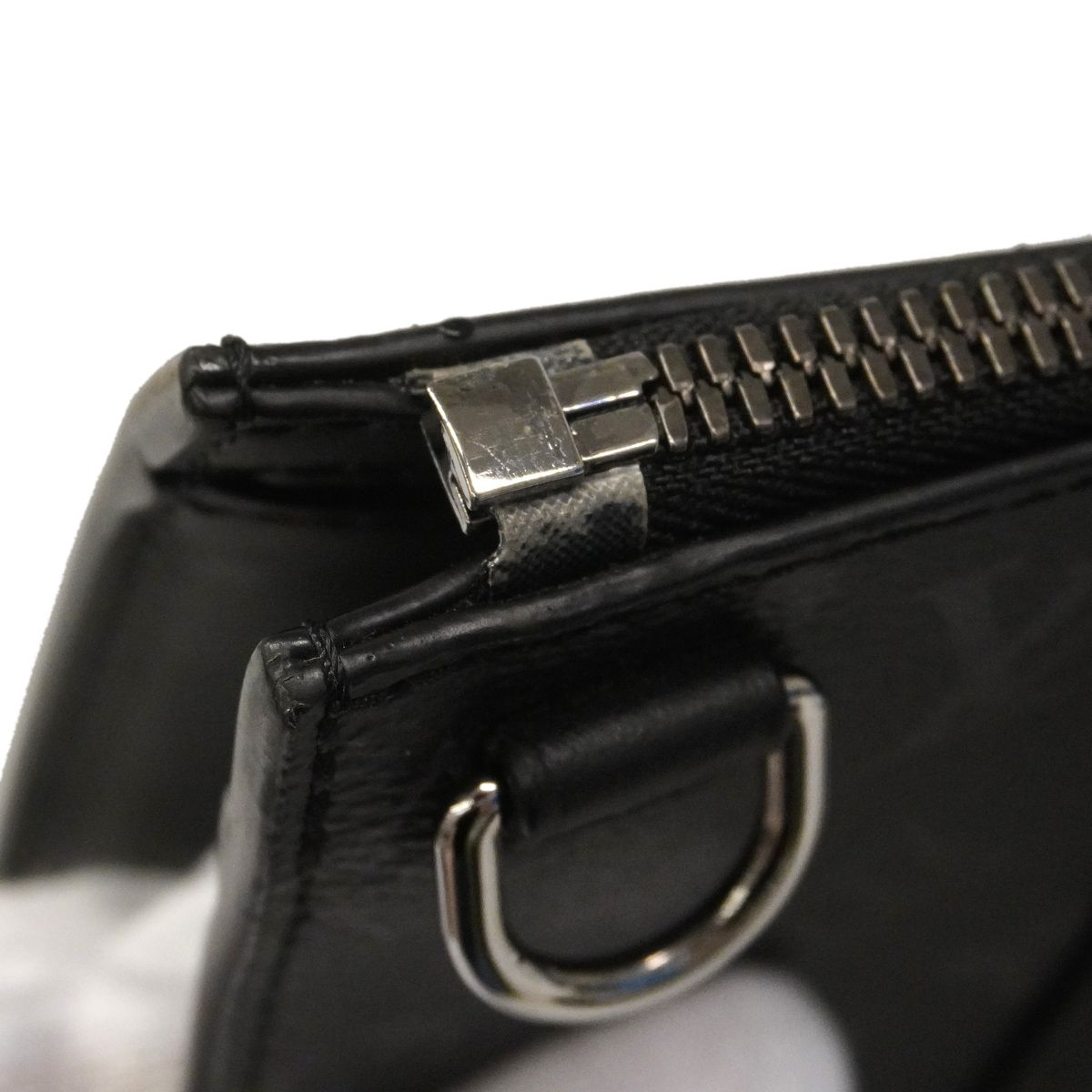 Louis Vuitton Handbag Monogram Eclipse Sac Plat Cross Black 2-Way Bag — view 8