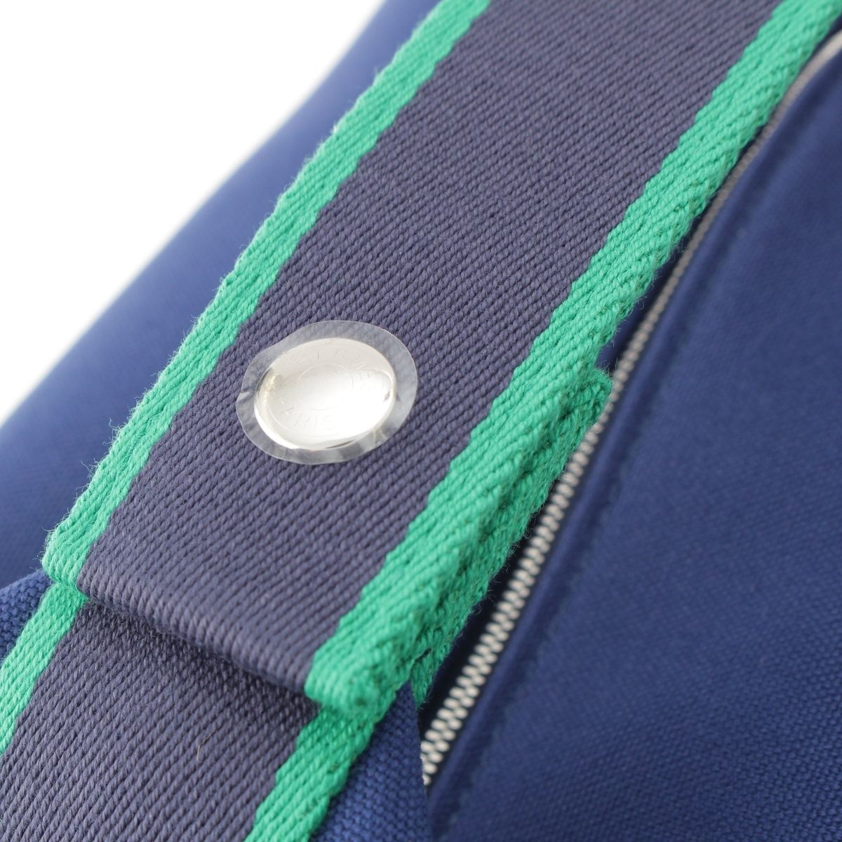 Hermes Brid-a-brac GM Cotton Pouch Marine — view 8