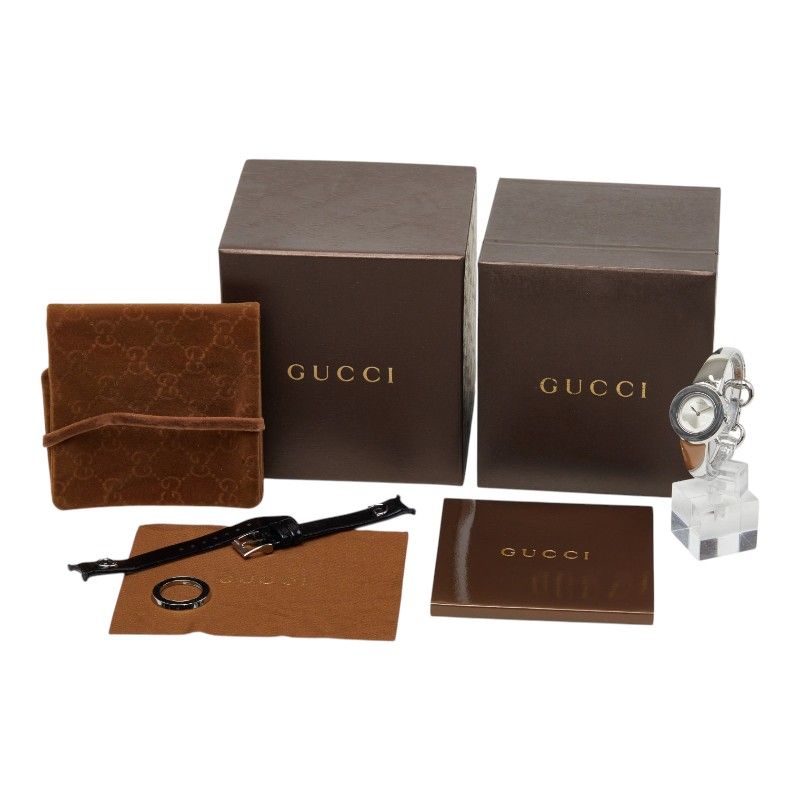 Gucci Play Bangle Watch 129.5 Silver Stainless Steel — view 8