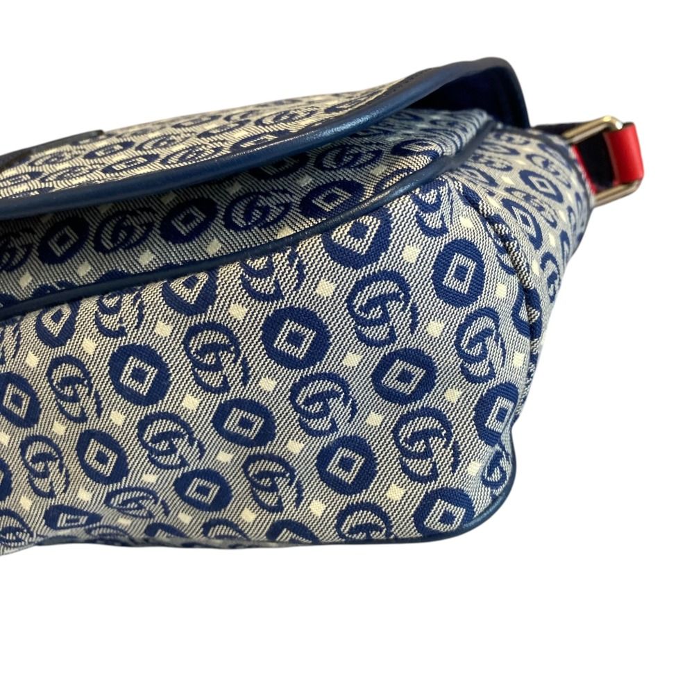 Gucci Chilled Lens Double Geometric Messenger Bag Navy Kids — view 8