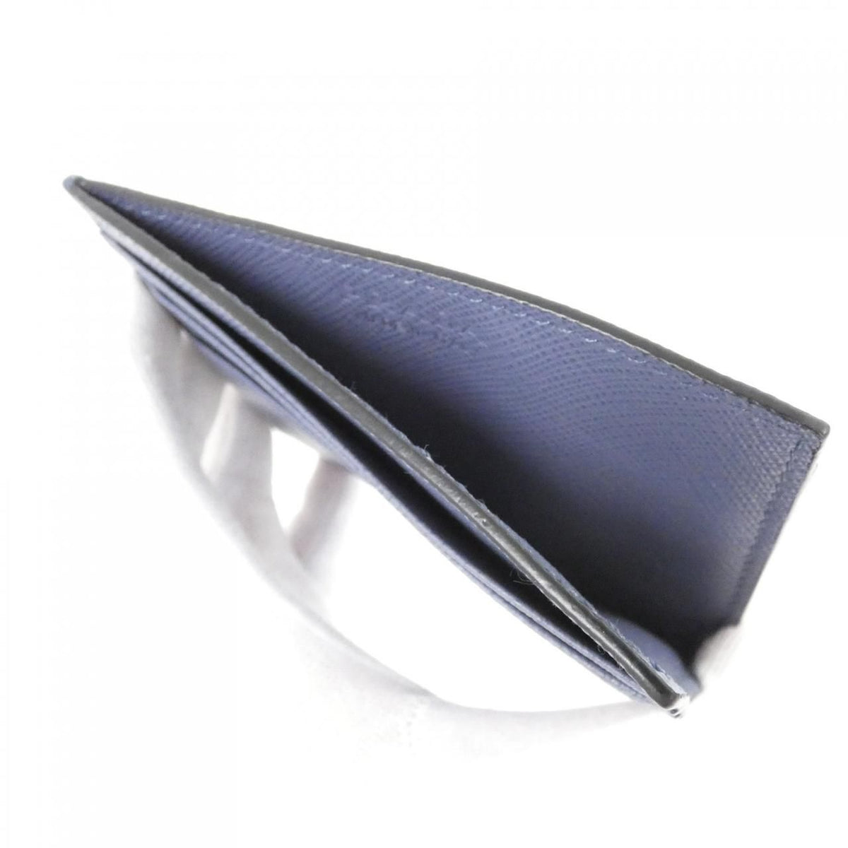 Prada Card Case Card Holders Silver — view 5