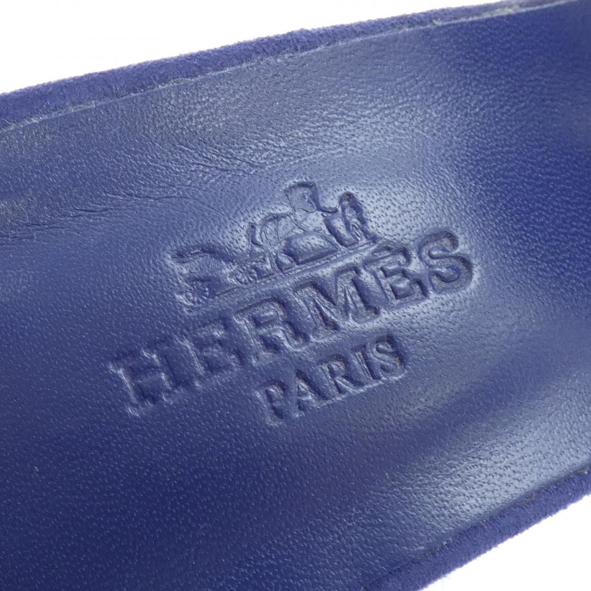 Hermes Sandals Blue — view 6