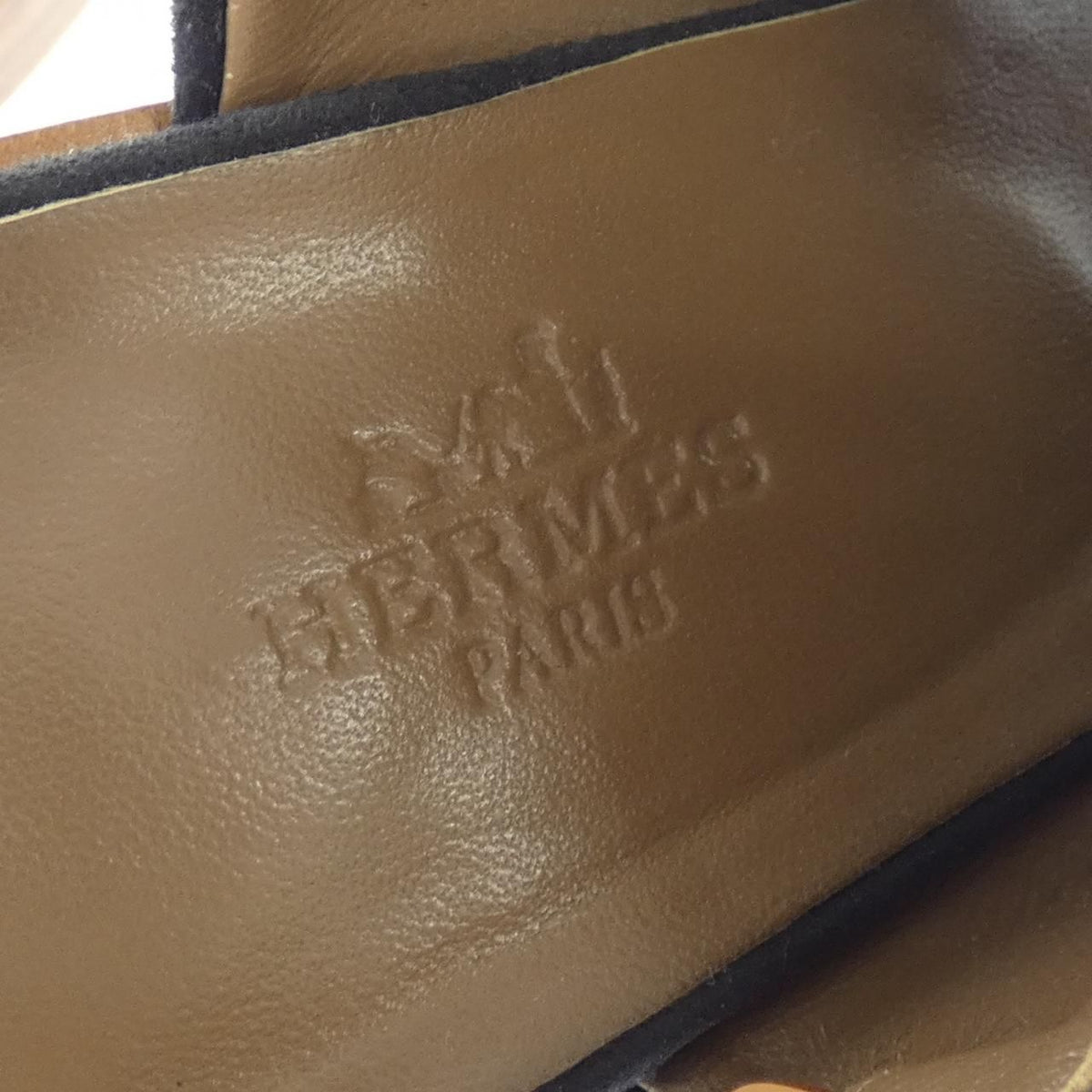 Hermes Sandals Black — view 6
