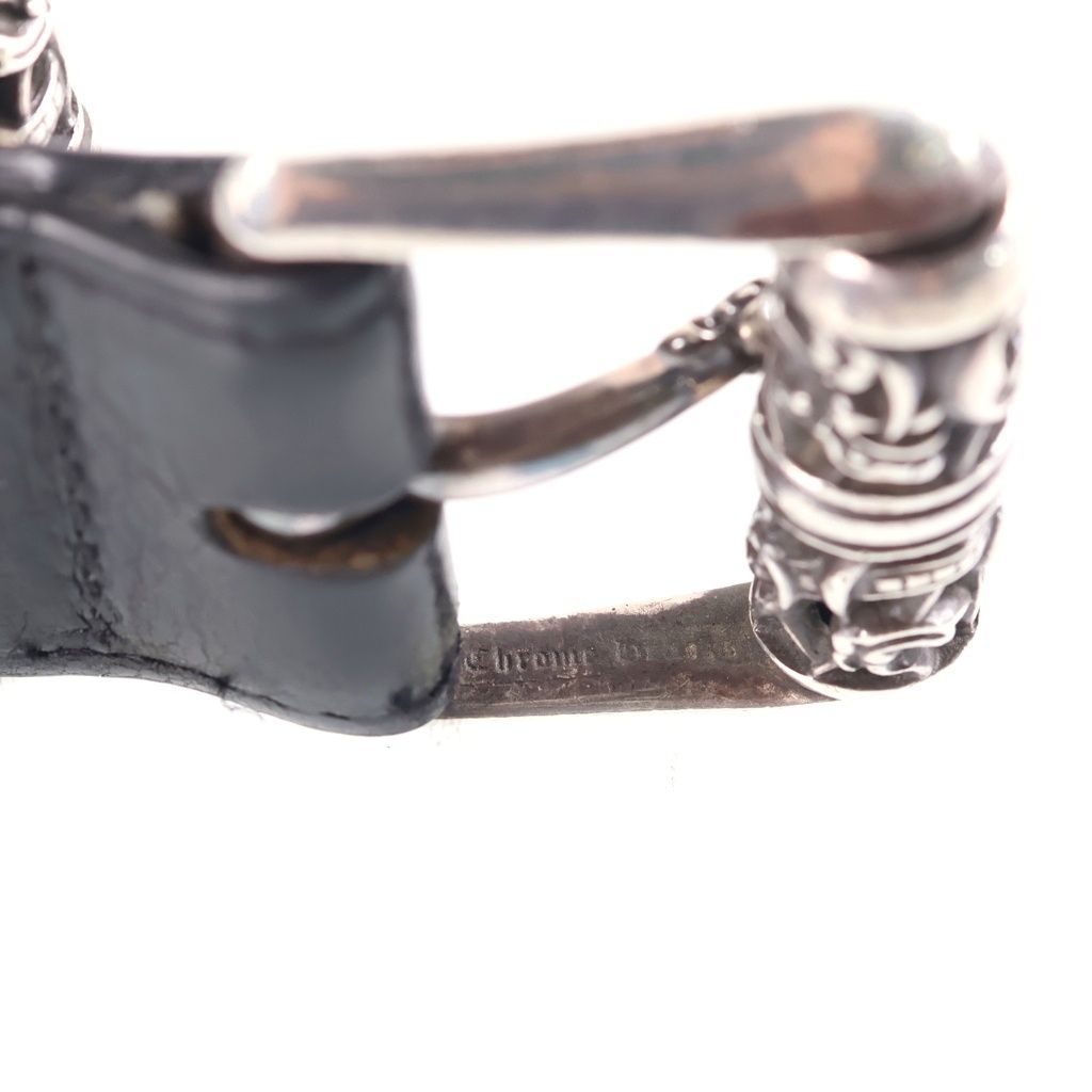 Chrome Hearts Celtic Roller Leather Belt — view 6