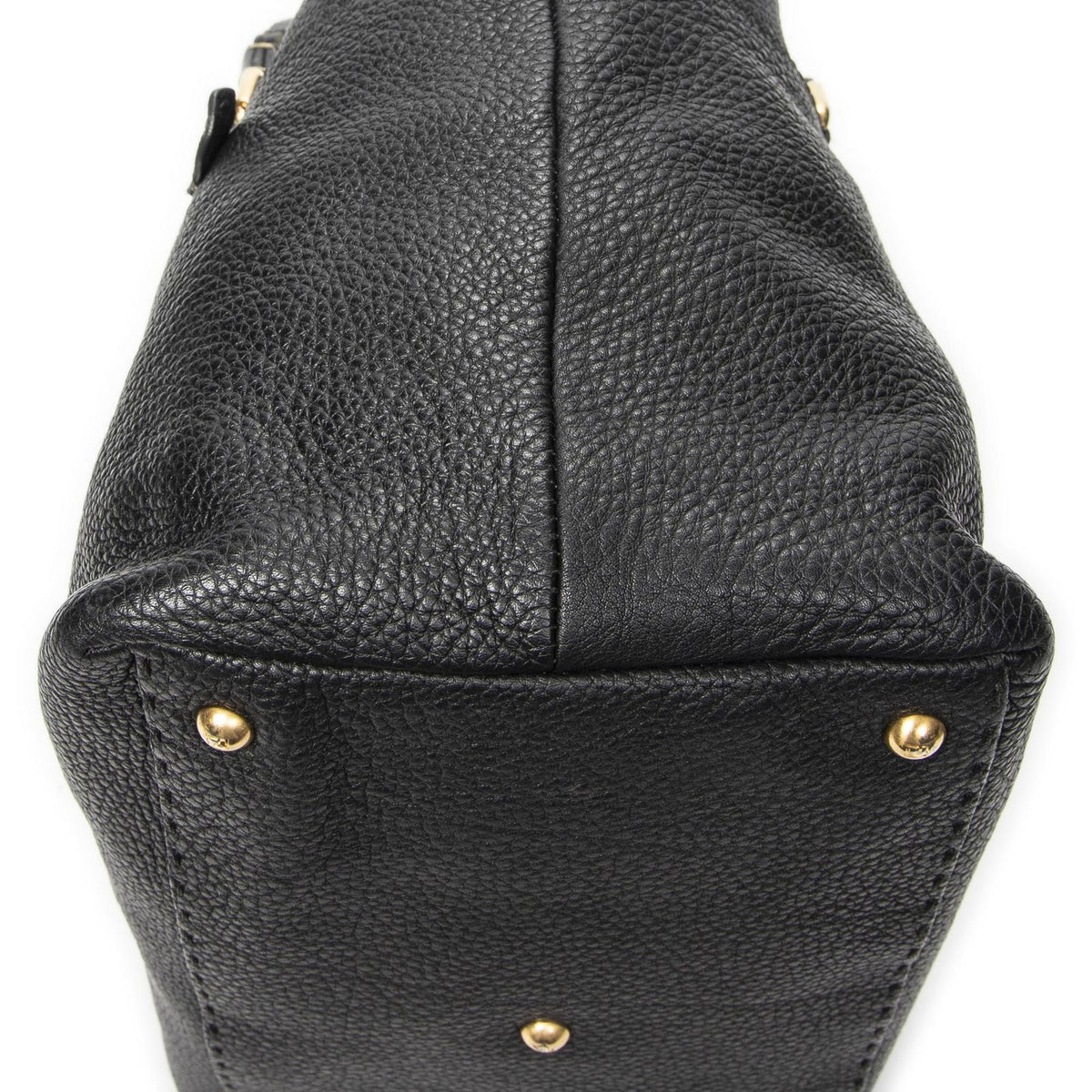 Fendi Selleria Boston Black Leather — view 8