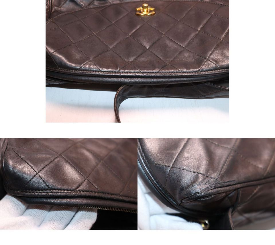 Chanel Lambskin Quilted Shoulder Bag — view 8