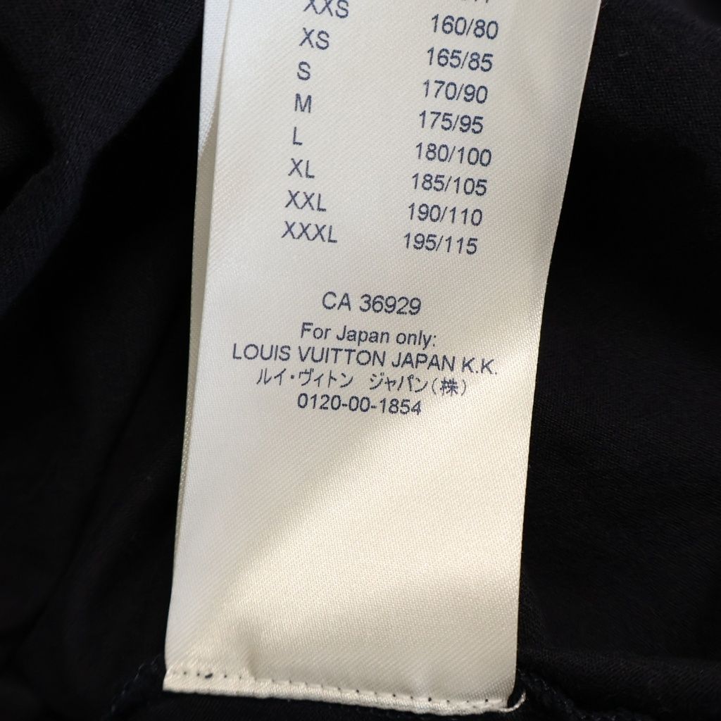 Louis Vuitton Forever Logo Printshort Sleeve T-Shirt Navy — view 8