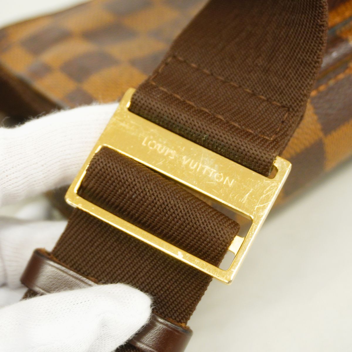 Louis Vuitton Belt Bag Damier Geronimos Ebene — view 8