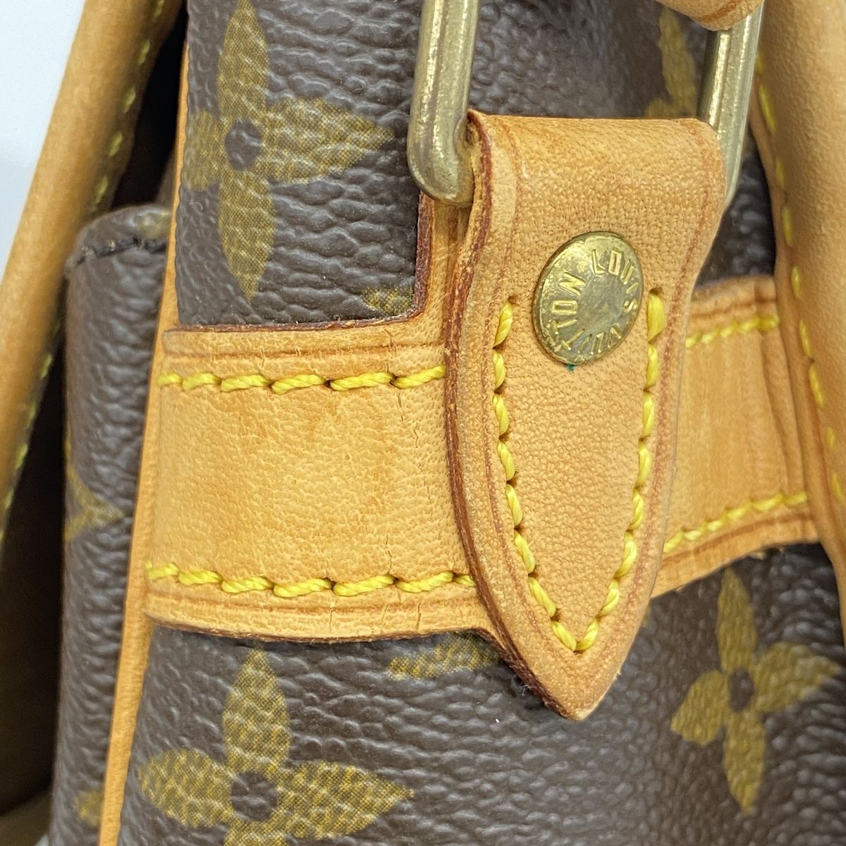 Louis Vuitton Shoulder Bag Monogram Solonge Brown — view 8
