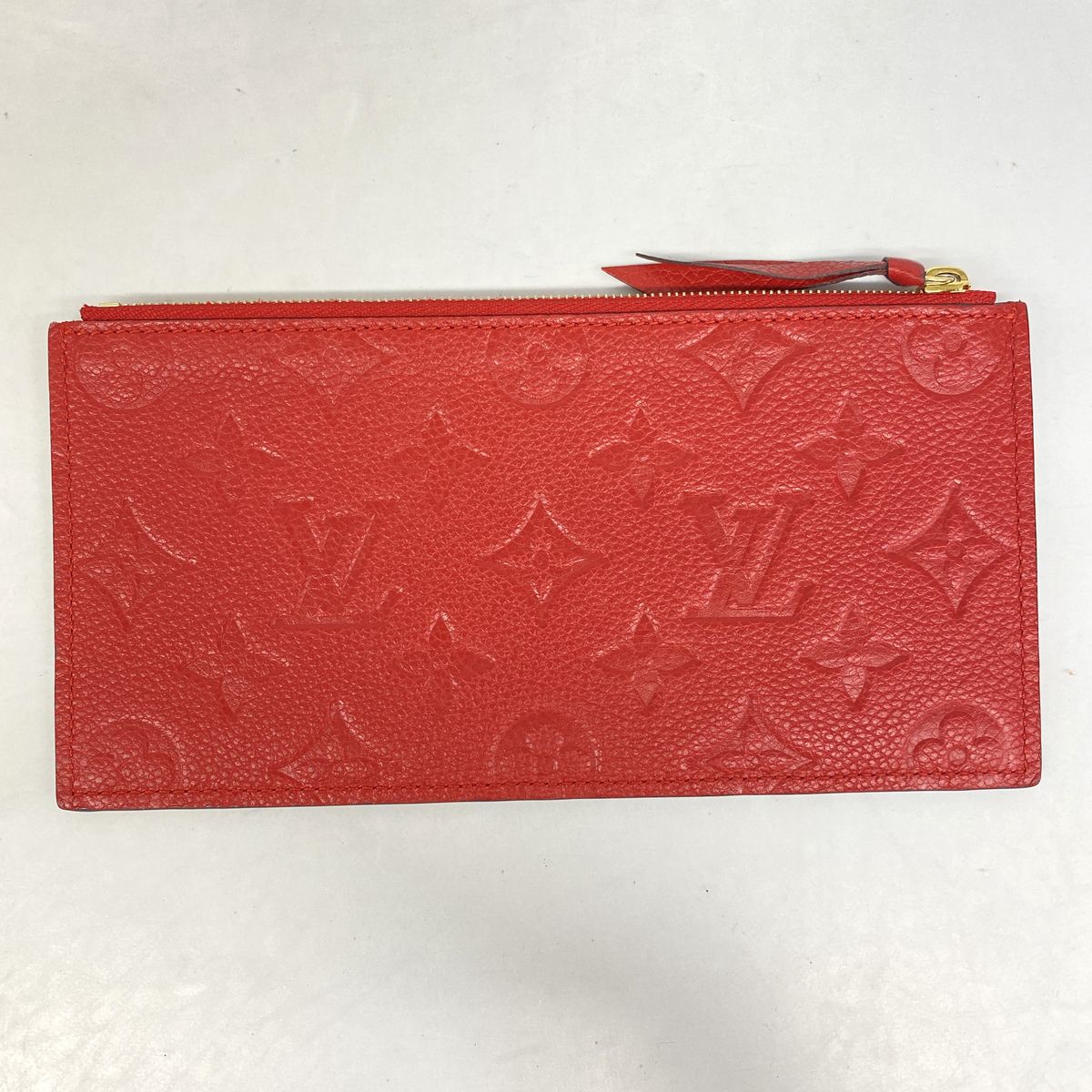 Louis Vuitton Wallet on Chain Monogram Empreinte Pochette Felicie Cerise — view 8