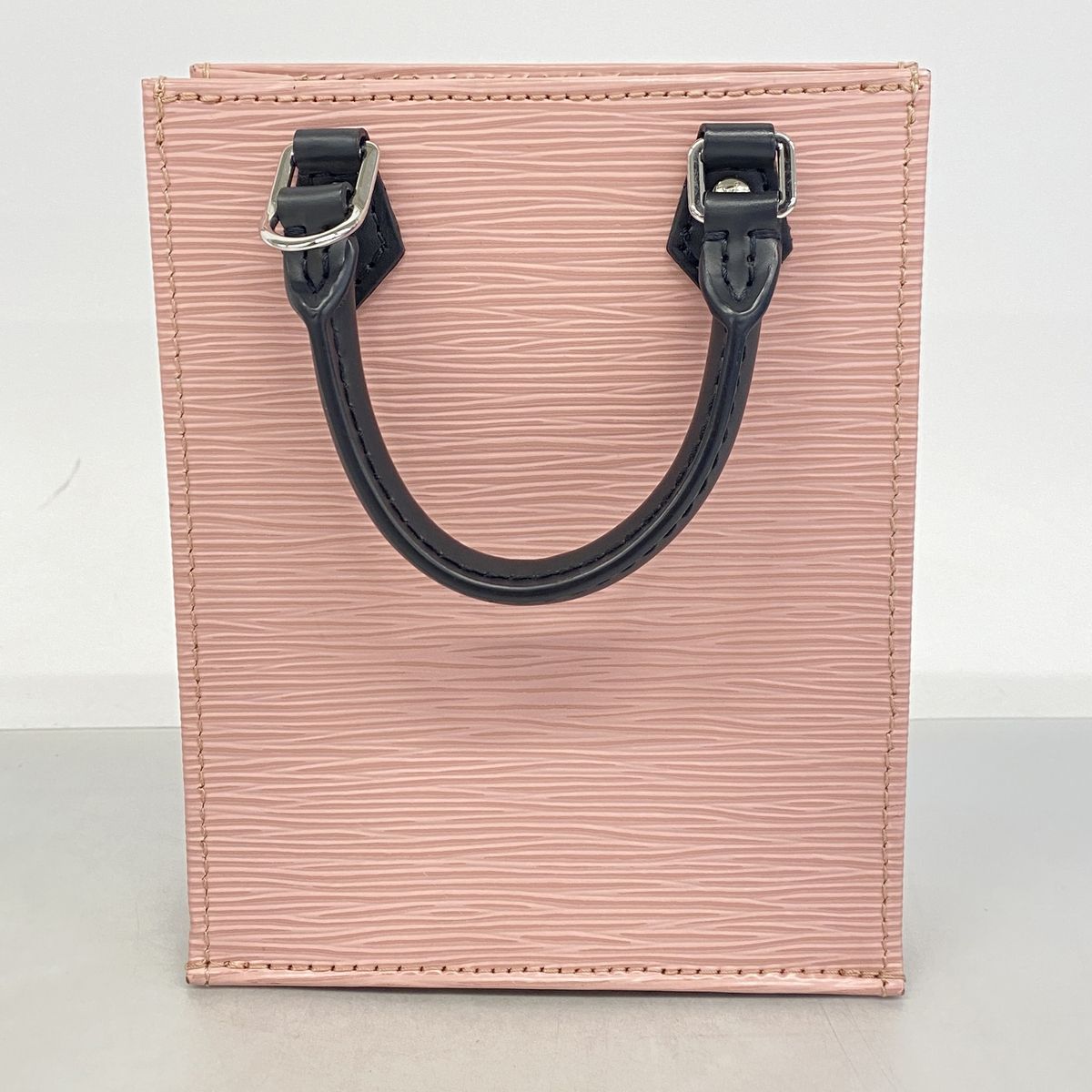 Louis Vuitton Handbag Epi Petite Sac Plat Rose Ballerine 2-Way Bag — view 8
