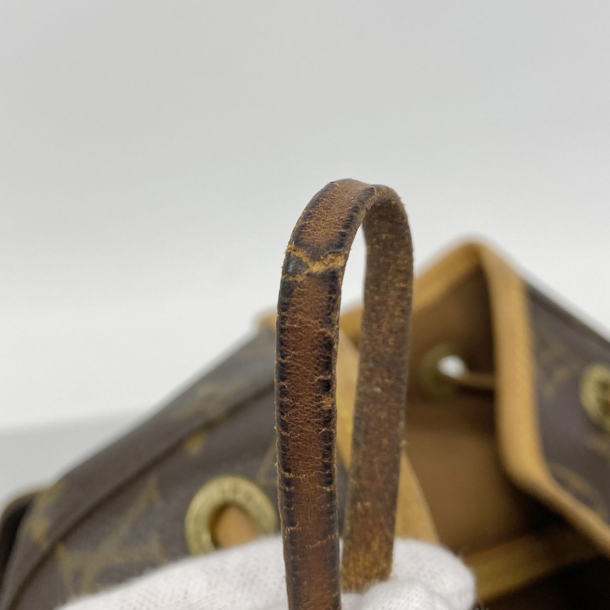 Louis Vuitton Backpack Monogram Montsouris GM Brown — view 8