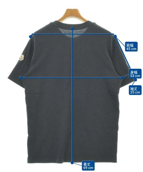 Moncler T-Shirt Navy — view 6