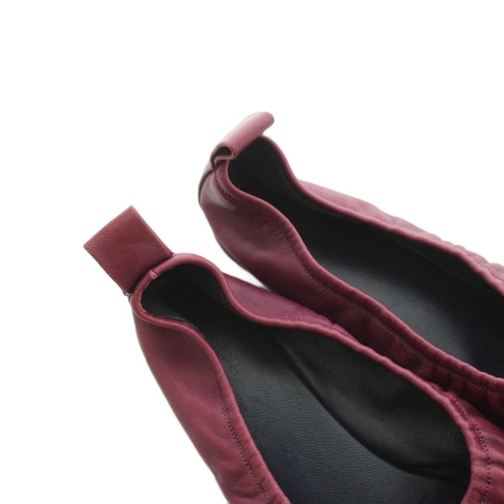 Celine Ballet Shoes Leather Purple — view 7