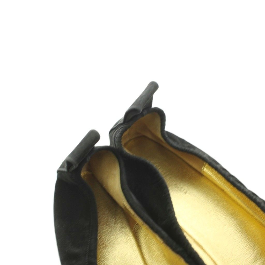 Celine Ballet Shoes Suede Black — view 7