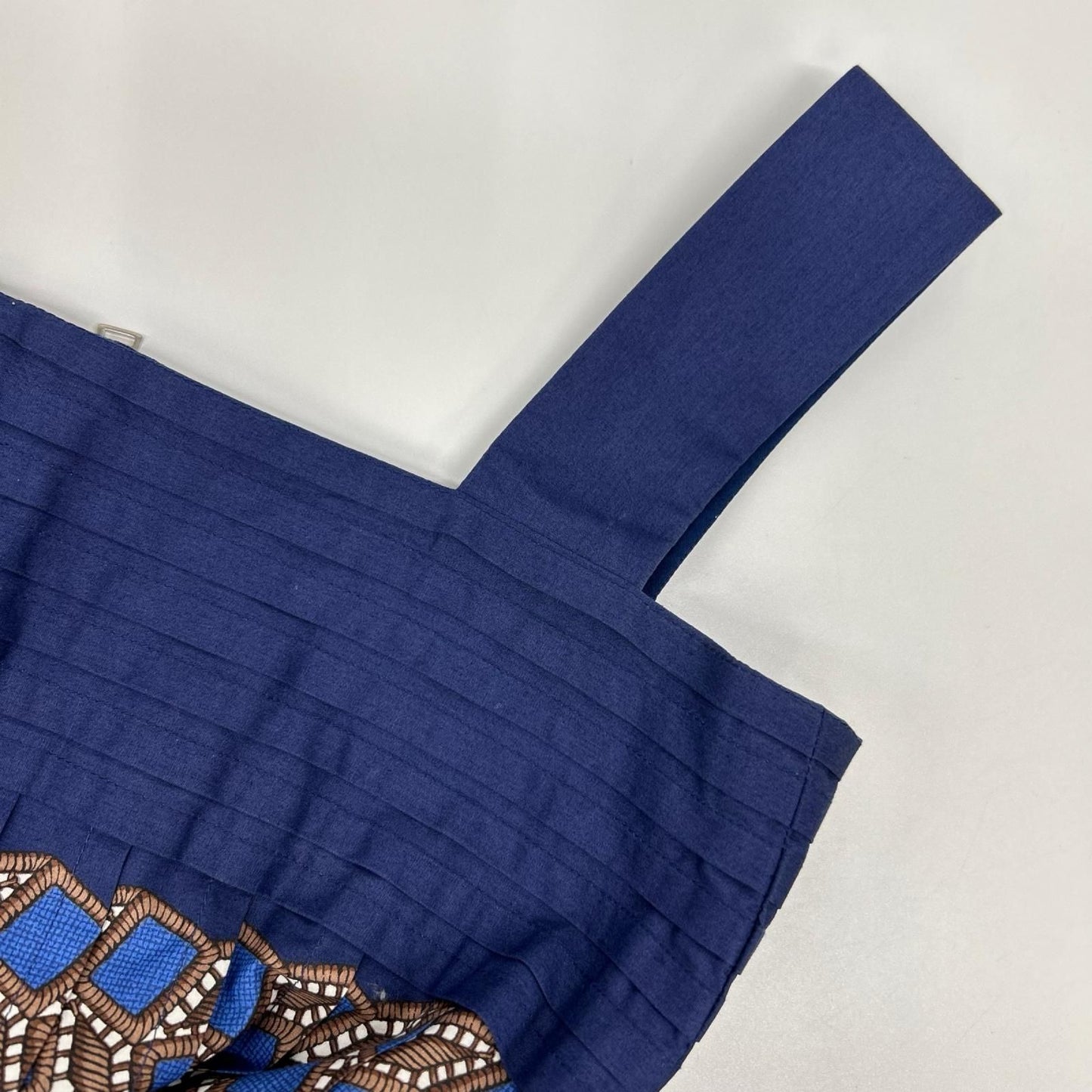 Louis Vuitton Geometric Print Waist Belt Cami Dress XS — view 8