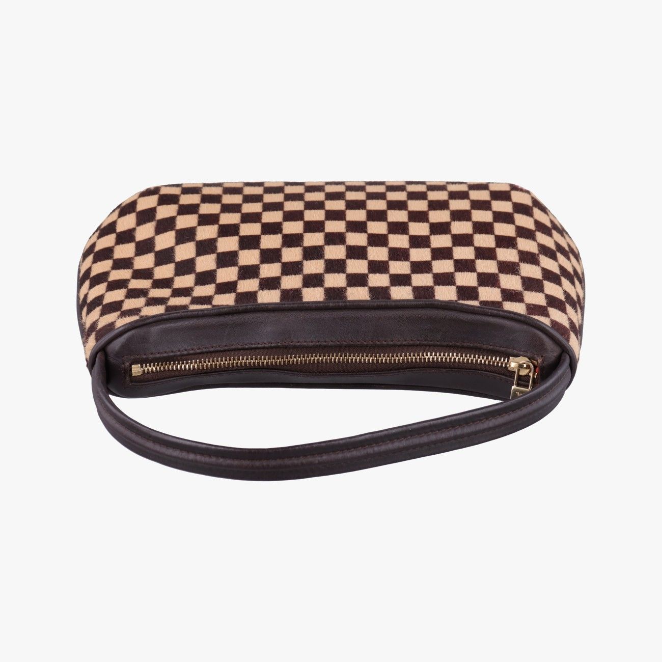 Louis Vuitton Damier Sauvage Brown Beige Calf Hair — view 8