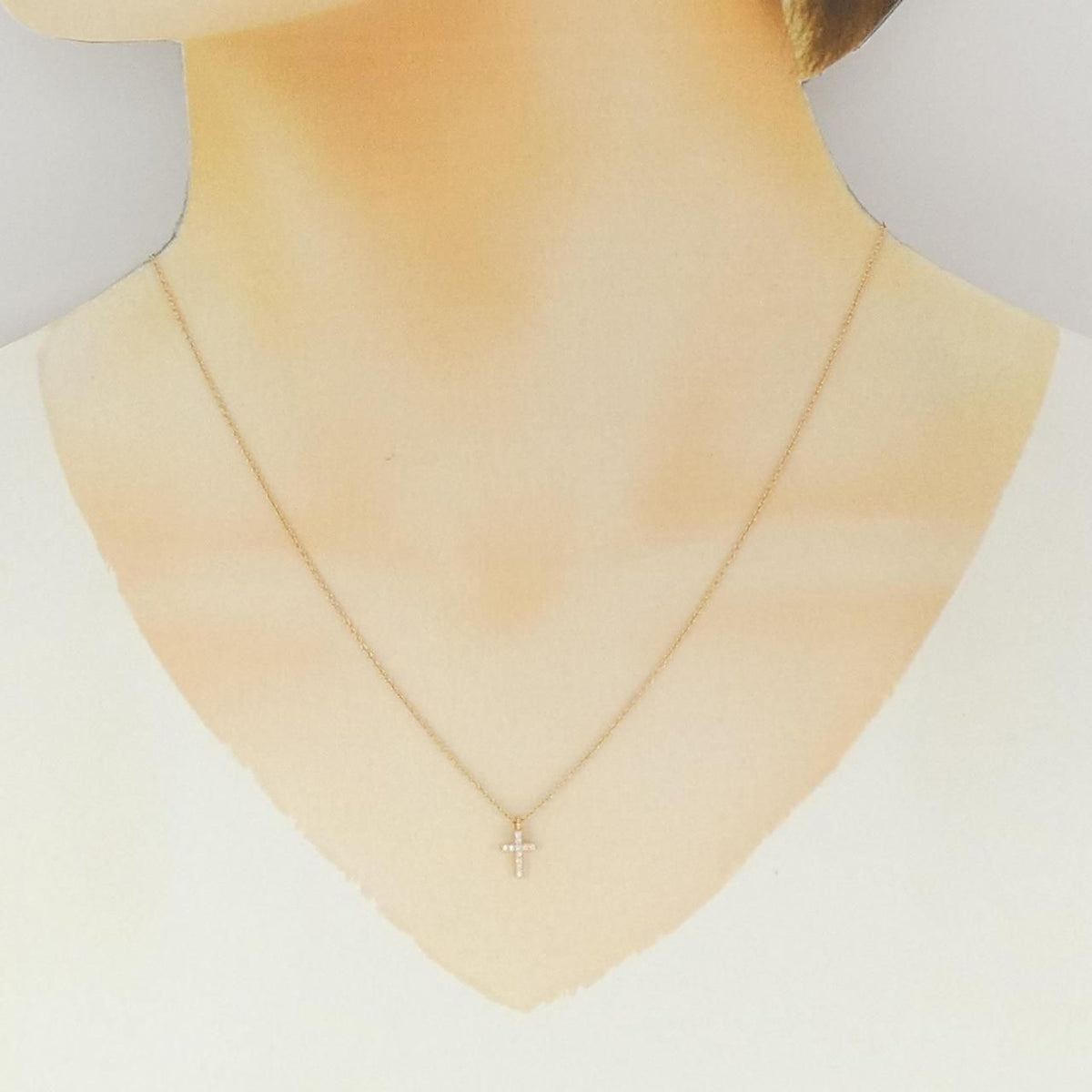 Tiffany & Co Metro Cross Mini Necklace — view 6