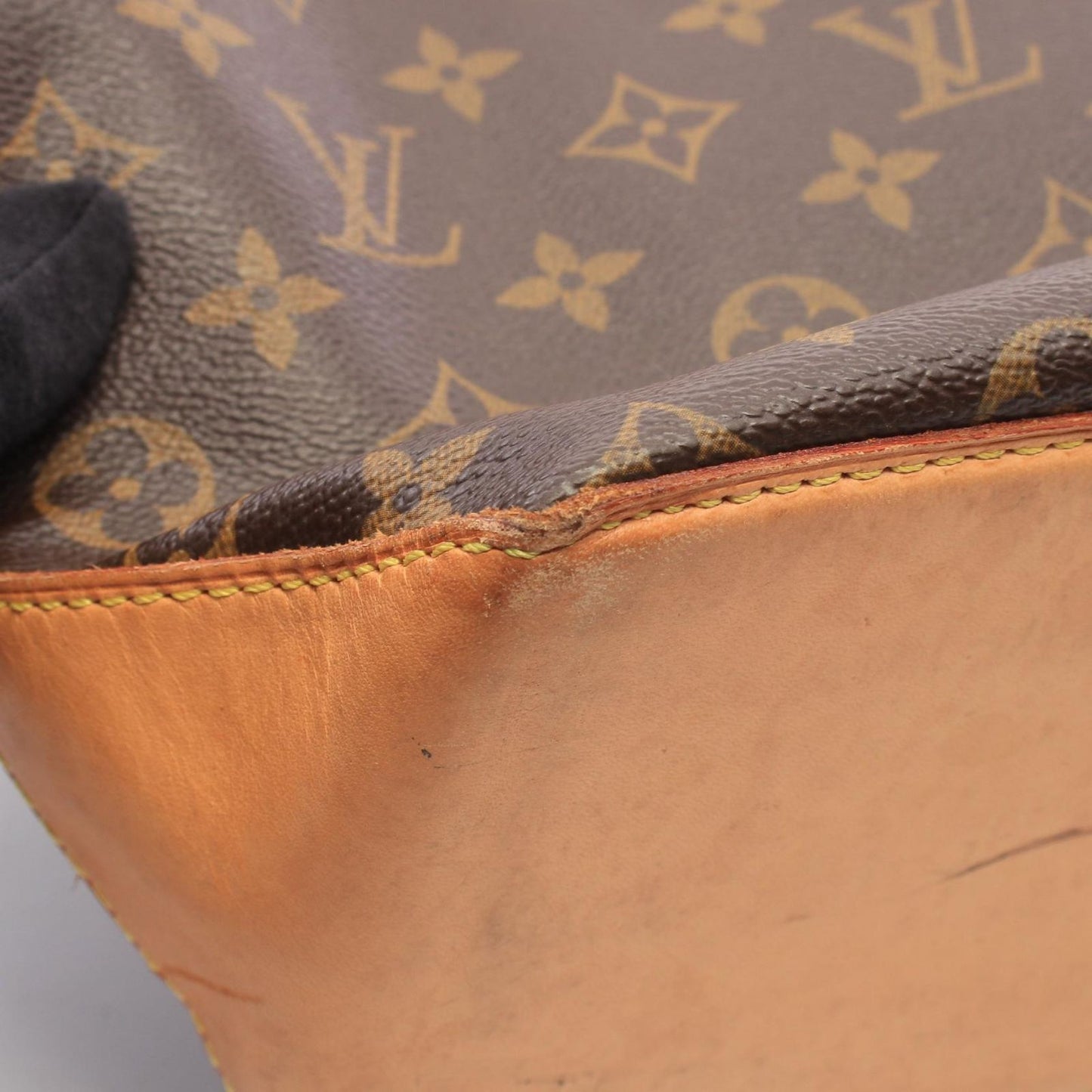 Louis Vuitton Shoulder Bag Cabas Piano Monogram Leather — view 8