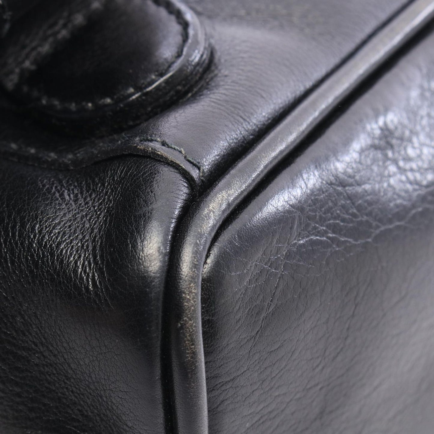 Gucci Backpack Bamboo 003 Black Leather — view 8