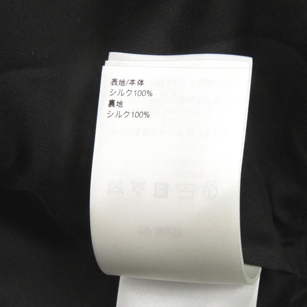 Louis Vuitton Jewel Button Dress Sleeveless Silk Black 34 — view 8