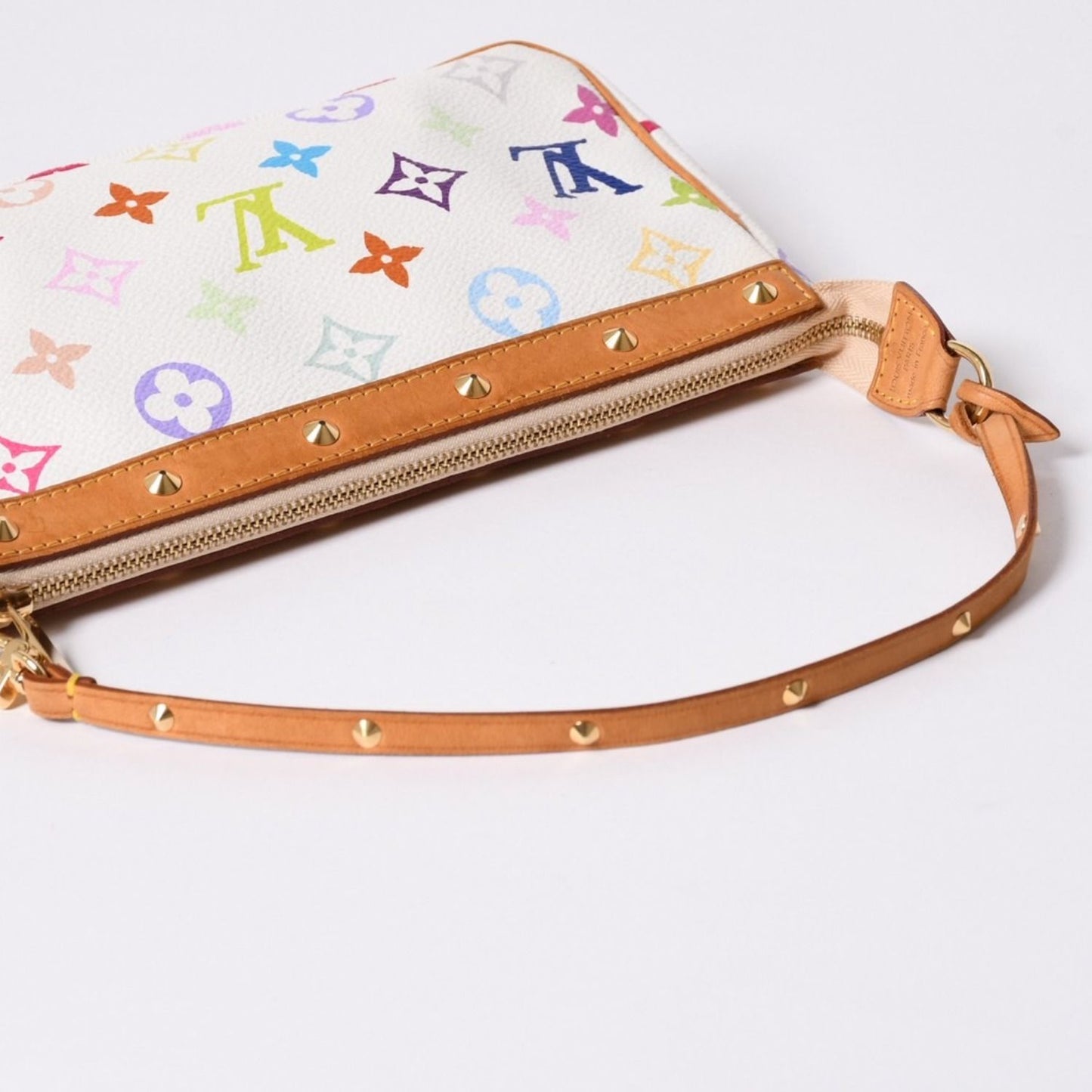 Louis Vuitton Pochette Accessoires Pouch Monogram Multicolor Takashi Murakami — view 8