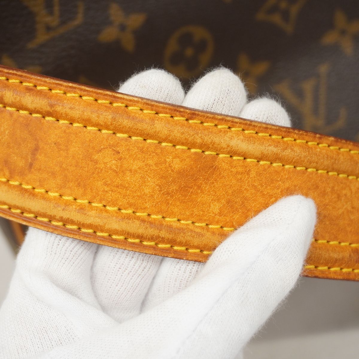 Louis Vuitton Shoulder Bag Monogram Viva Cite GM Brown — view 8