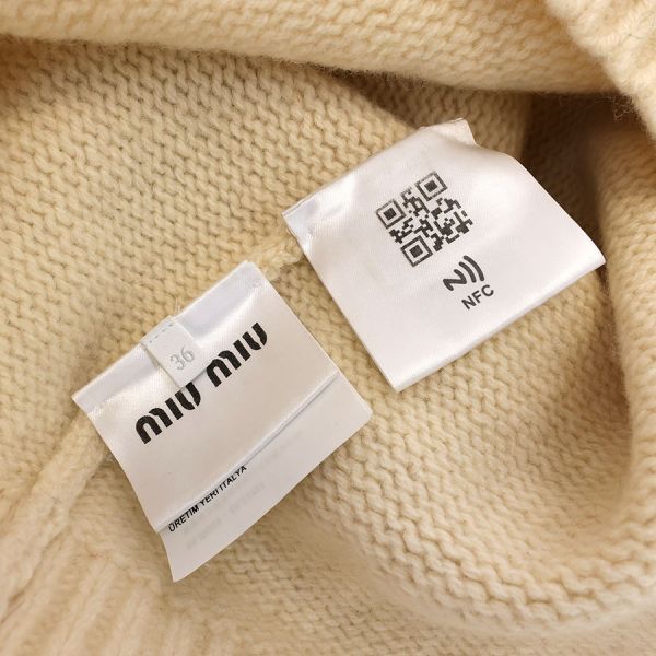 Miu Miu Sweater Ivory — view 8