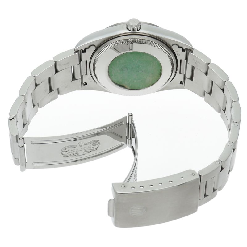 Rolex Air King SS Watch Black — view 5