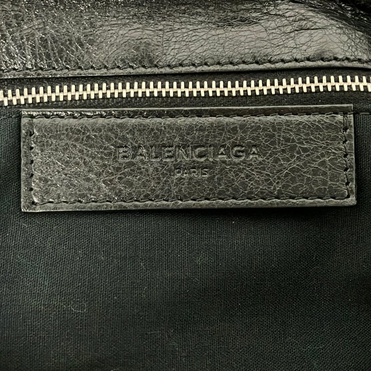 Balenciaga Clutch Giant Envelope Black Leather — view 8