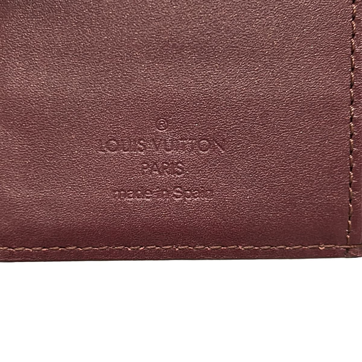 Louis Vuitton Notebook Monogram Matte Agenda PM Violet — view 4