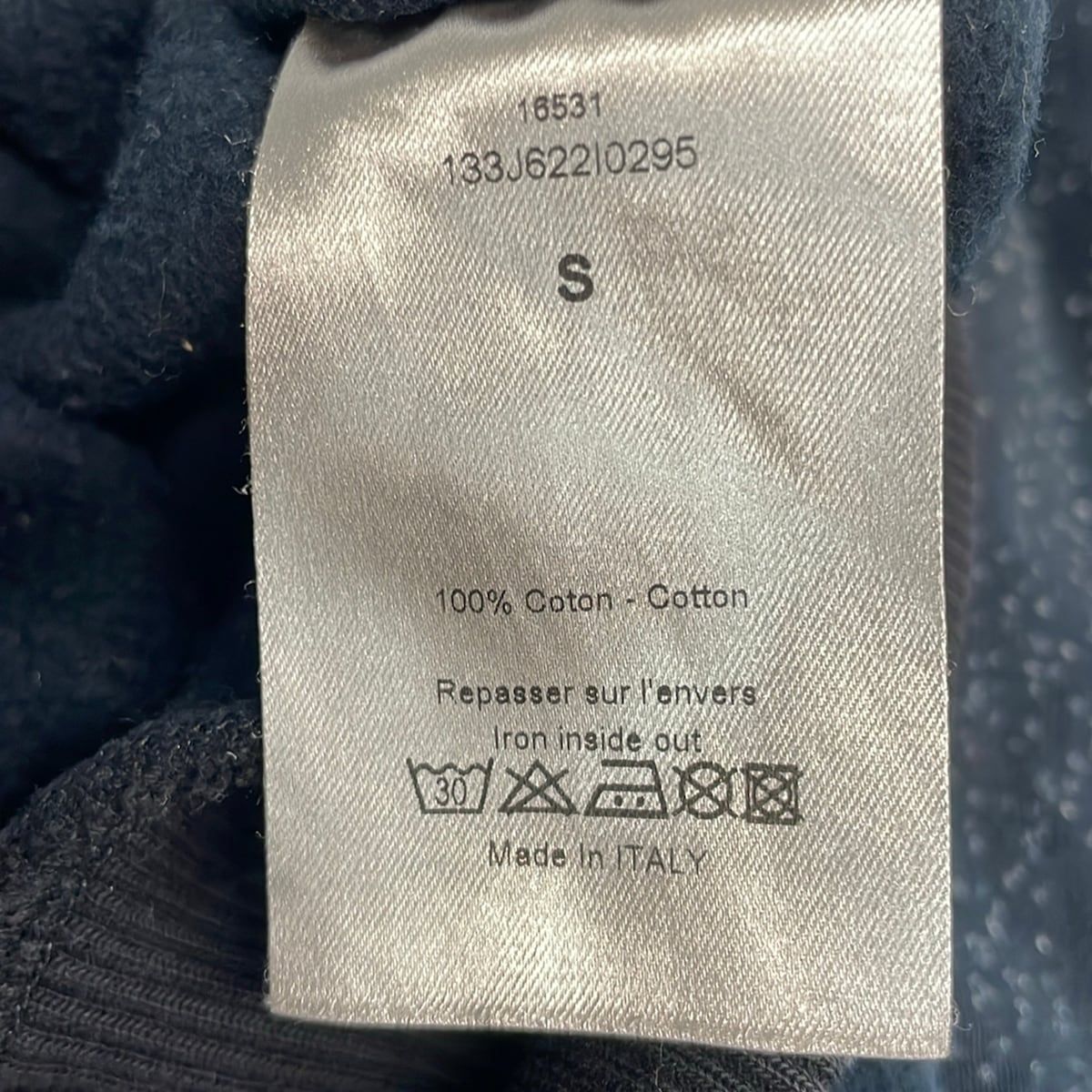 Dior Homme Hoodie Navy Long Sleeve S — view 4