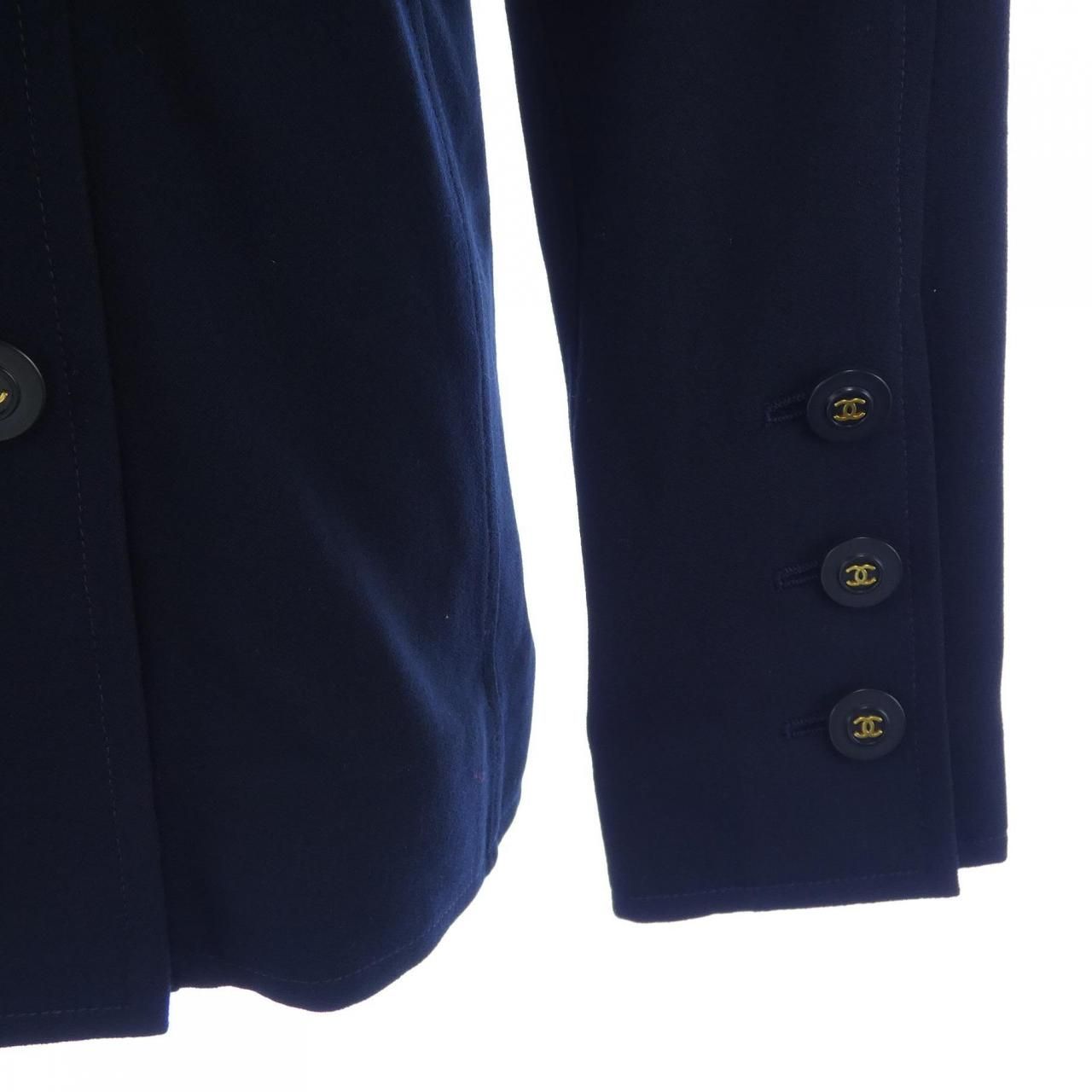 Chanel Vintage Jacket Navy — view 6