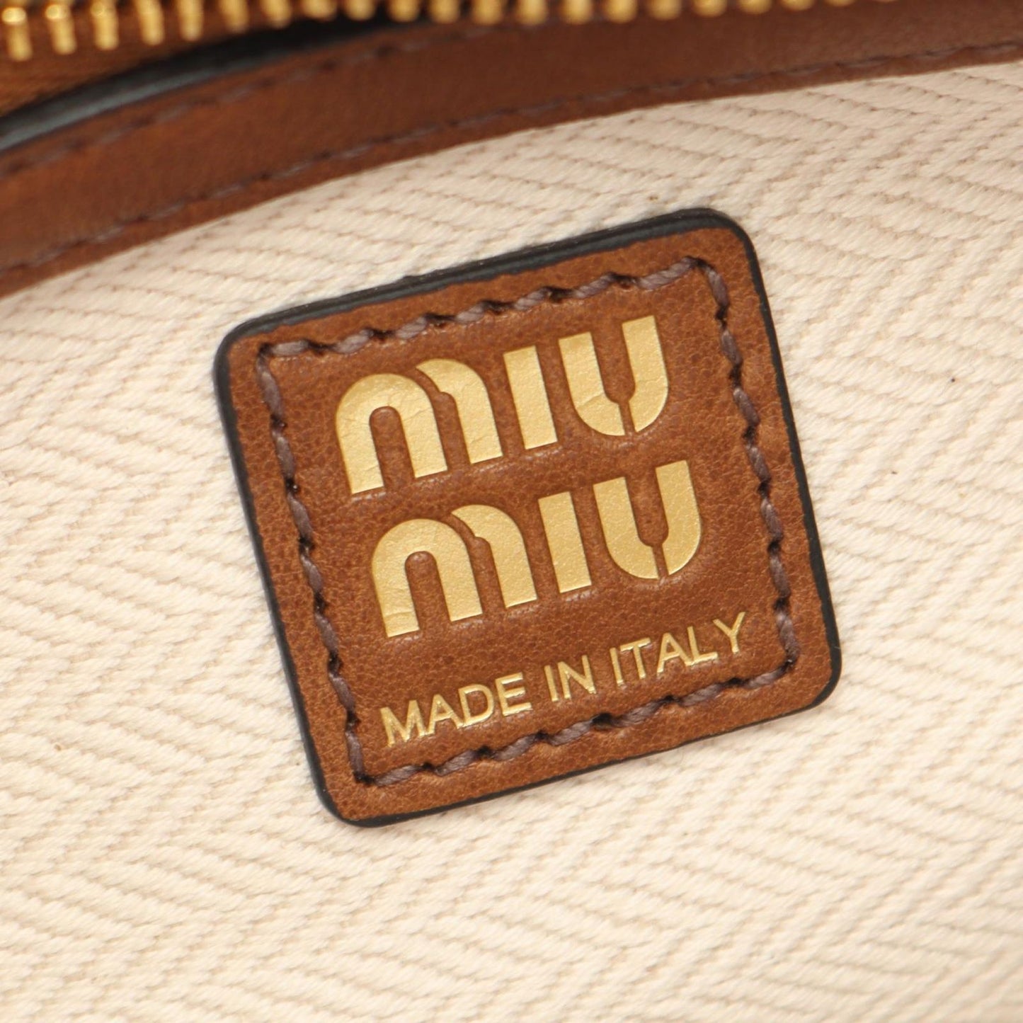 Miu Miu Shoulder Bag Aventure Leather — view 4