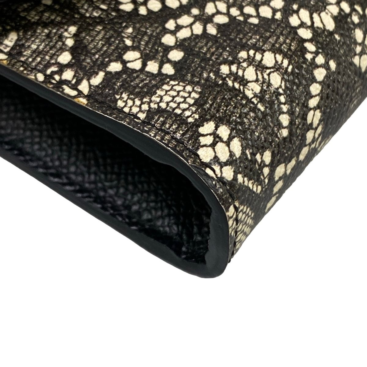 Dolce & Gabbana Wallet Black Ivory Chain Shoulder Bag — view 8