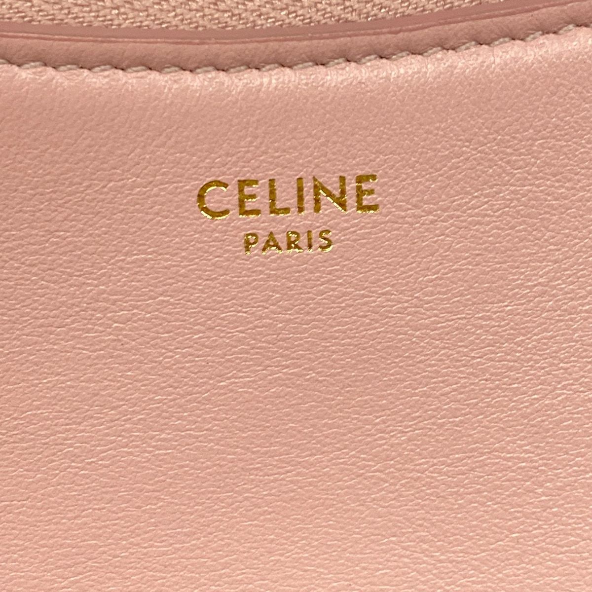 Celine Shoulder Bag Ava Pink Leather — view 8