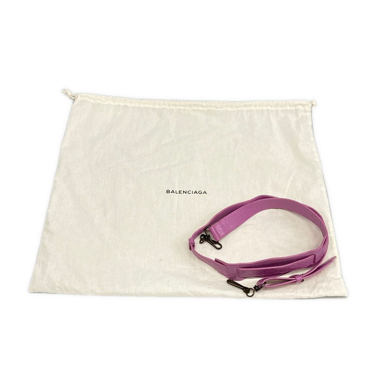 Balenciaga Handbag the Town Purple Leather — view 8