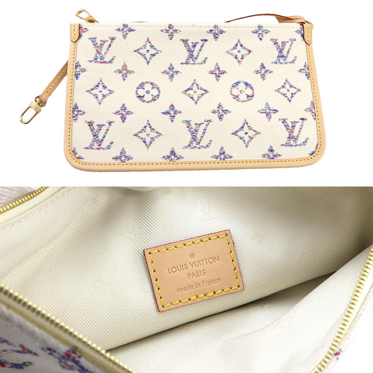 Louis Vuitton Nautical Monogram Jacquard Neverfull MM Tote Bag — view 8