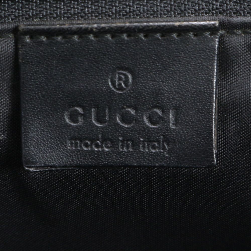 Gucci Jackie GG Canvas Leather Tote Bag Shoulder Hand — view 8