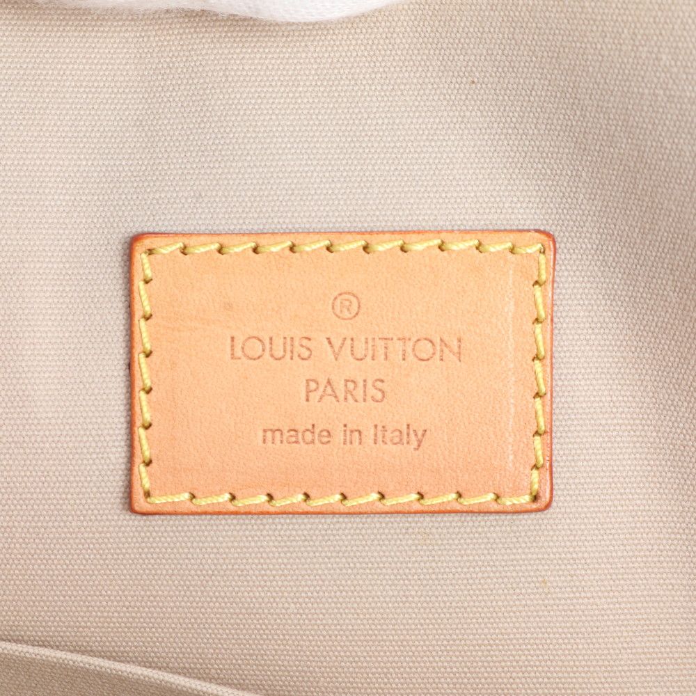 Louis Vuitton Monogram Miroir Sac Plat Leather Tote Bag Hand — view 8