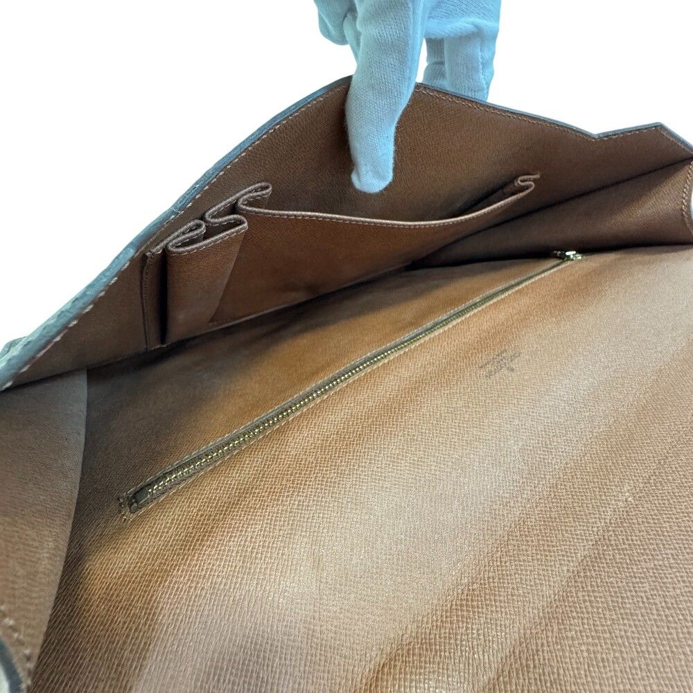 Louis Vuitton Monogram Canvas Business Bag Brown — view 8
