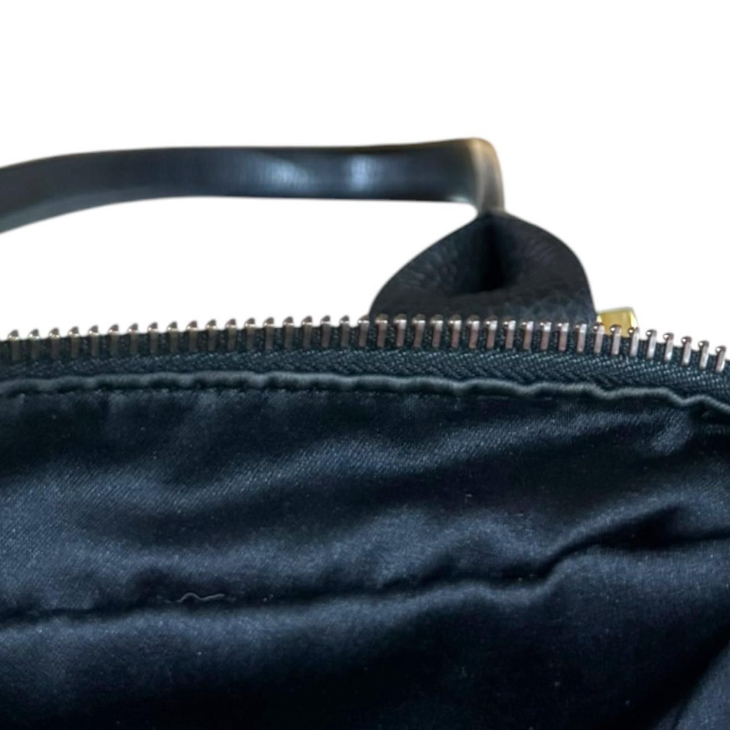 Versace Gianni Handbag Canvas Black — view 8