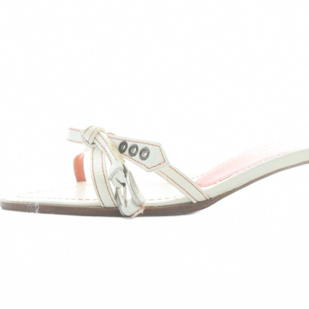 Prada Sandals Leather White — view 8