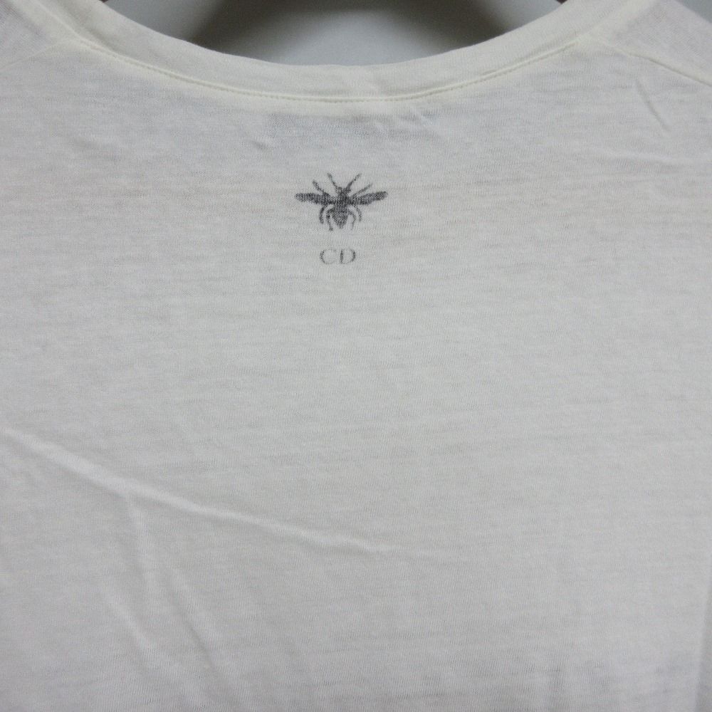 Dior Evolution Front Print T-Shirt White S — view 7