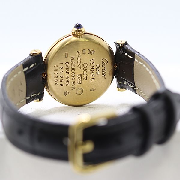 Cartier Must Vendome Ivory Dial Watch — view 4