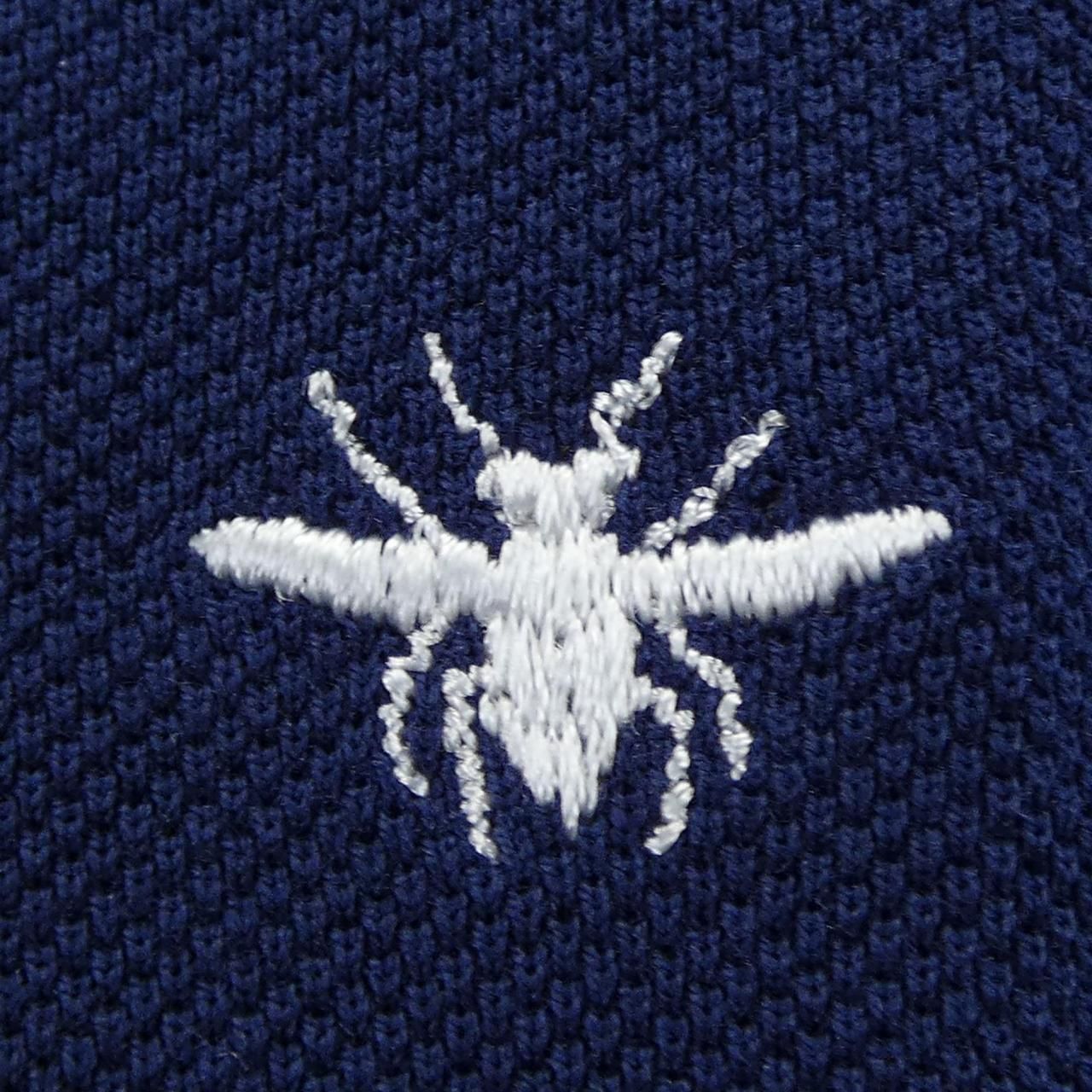 Dior Essentials Bee Cotton Pique Polo — view 7