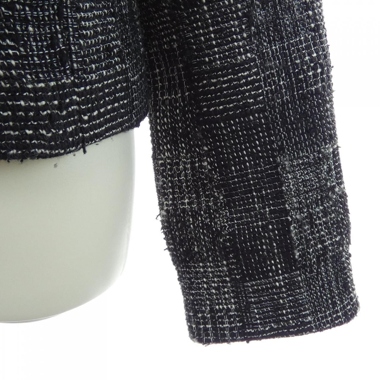 Chanel Collarless Jacket Black — view 7