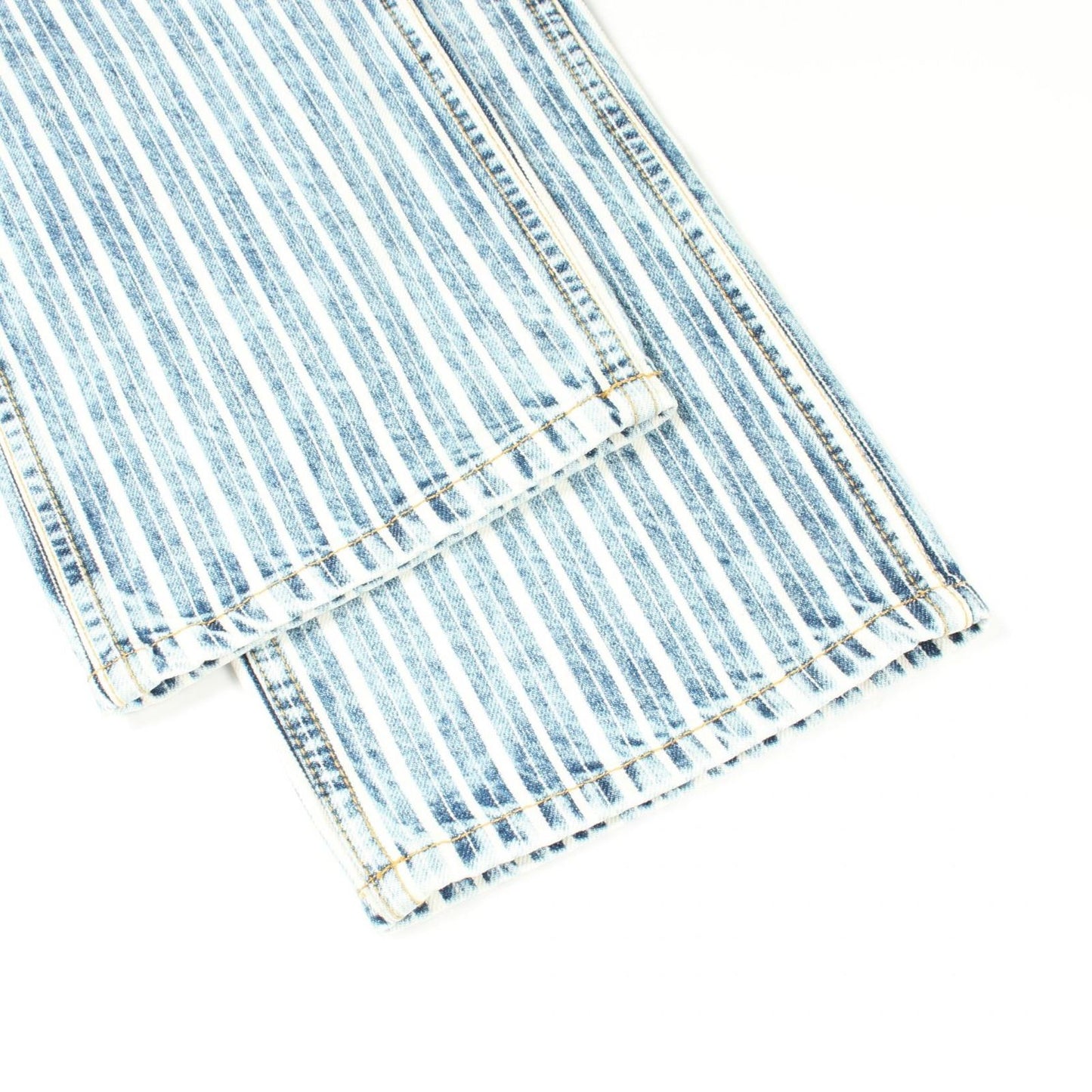 Dior Denim Pants Striped Cotton — view 6