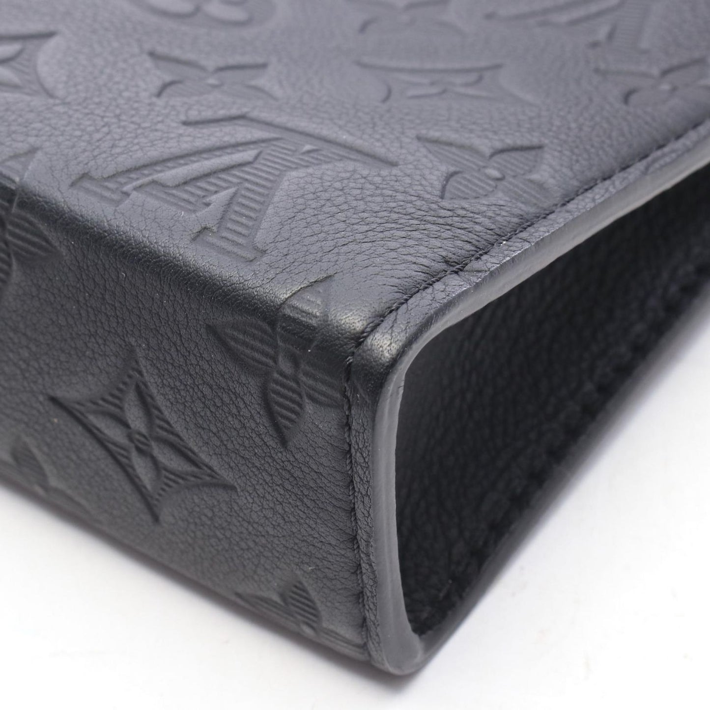 Louis Vuitton Shoulder Bag Gaston Wearable Wallet Noir Leather — view 5