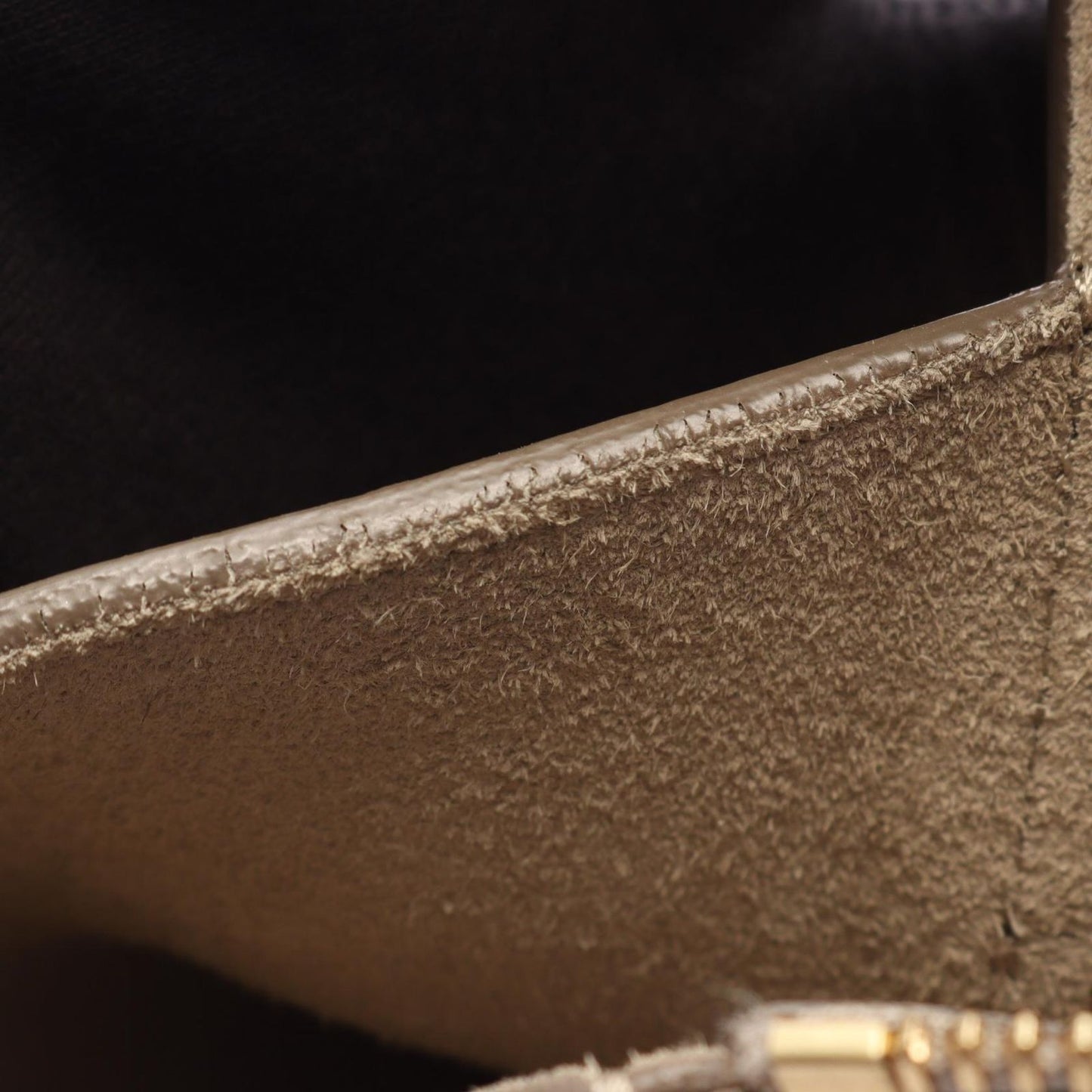 Celine Belt Bag Micro 2-Way Beige Leather — view 8